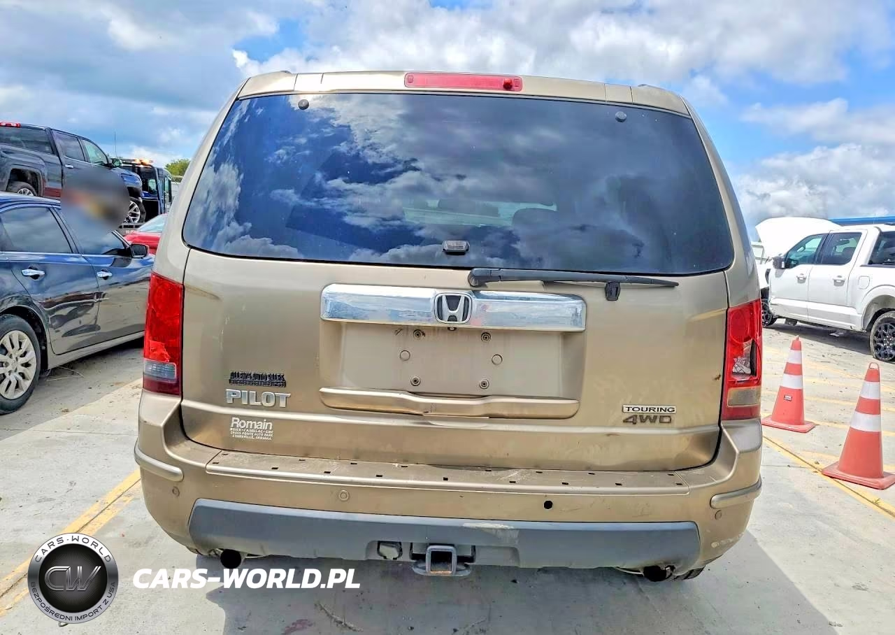 2010 Honda Pilot Touring VIN:5FNYF4H9XAB006015 - 6