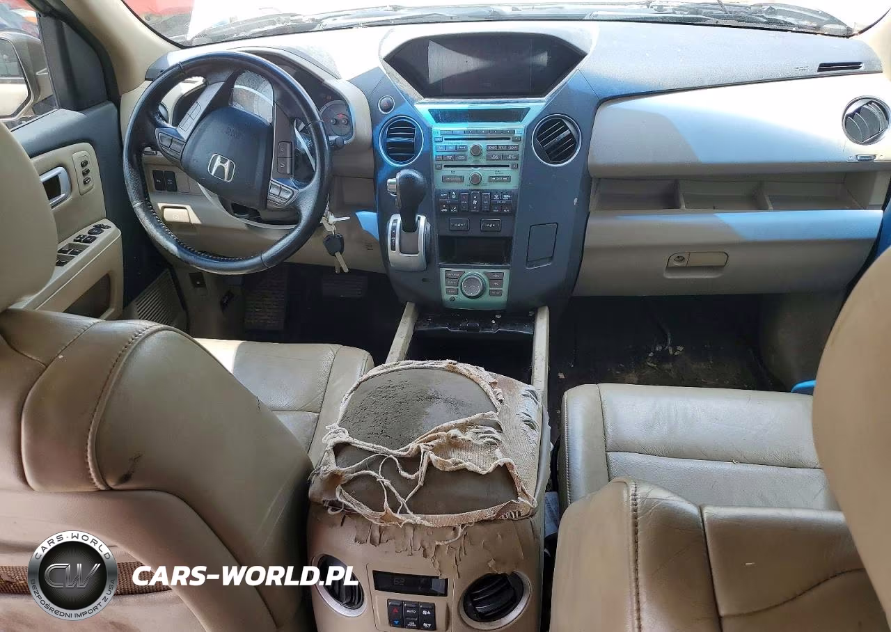 2010 Honda Pilot Touring VIN:5FNYF4H9XAB006015 - 8