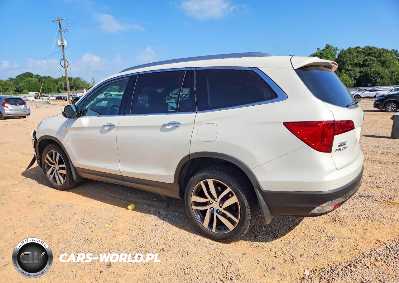 2016 Honda Pilot Touring VIN:5FNYF6H99GB120186 - 2
