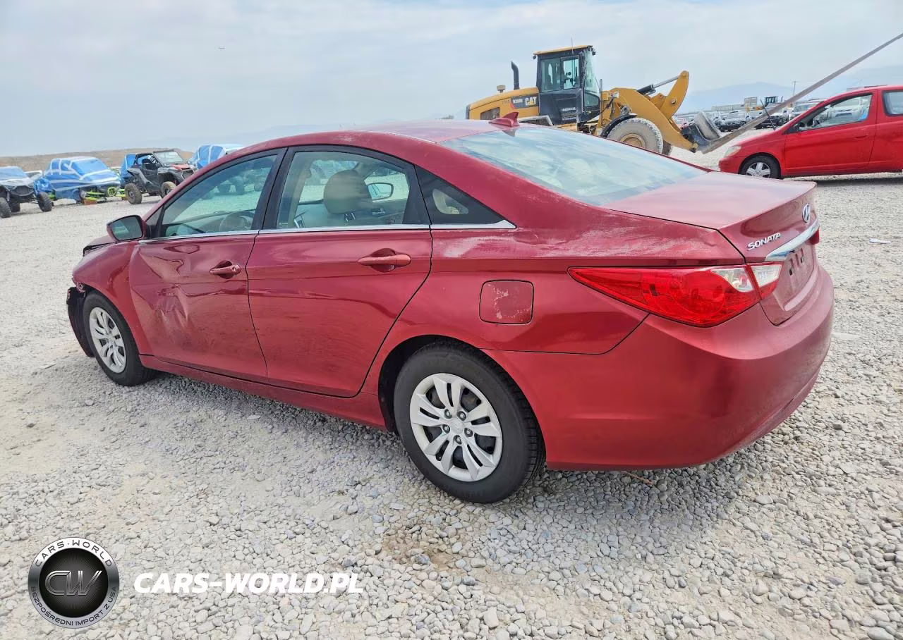 2012 Hyundai Sonata Gls VIN:5NPEB4AC9CH321400 - 2