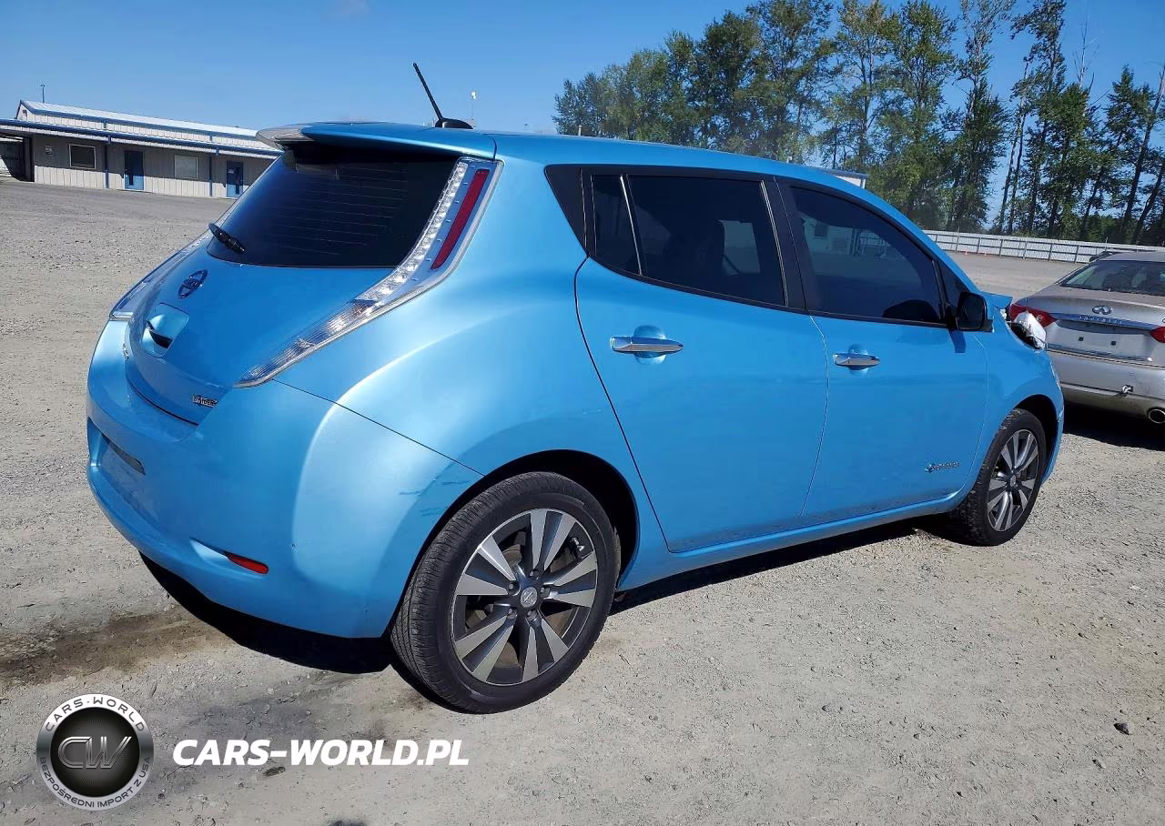 2015 Nissan Leaf Sl VIN:1N4AZ0CP1FC313669 - 3