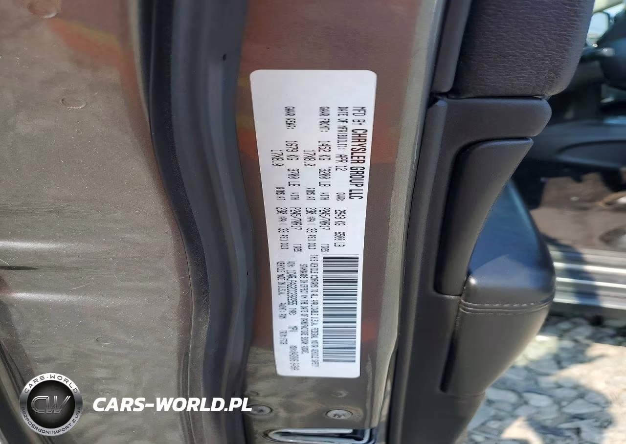 2012 Jeep Grand Cherokee Laredo VIN:1C4RJFAG2CC292255 - 12