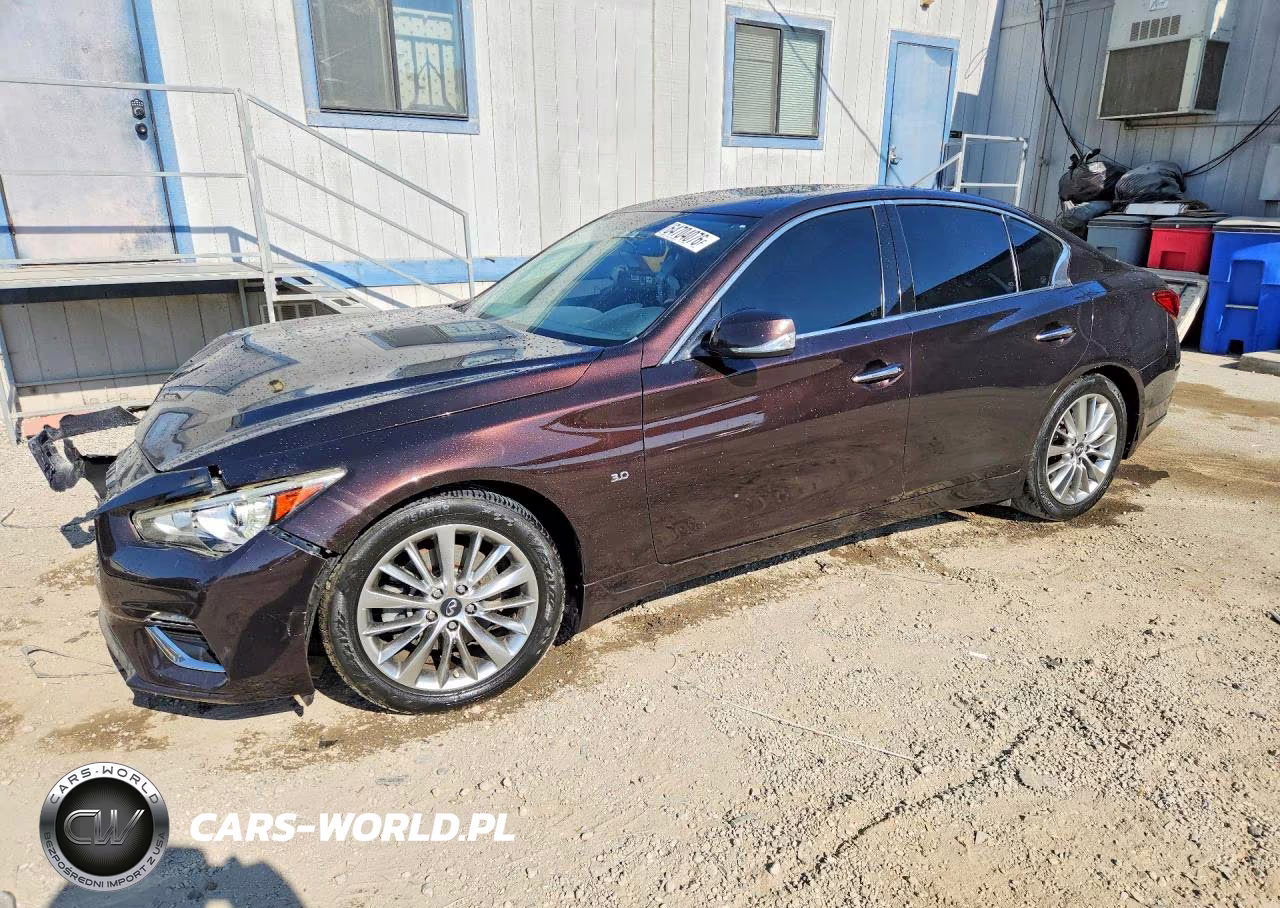 2018 Infiniti Q50 3.0T Luxe VIN:JN1EV7AP8JM361162 - 1