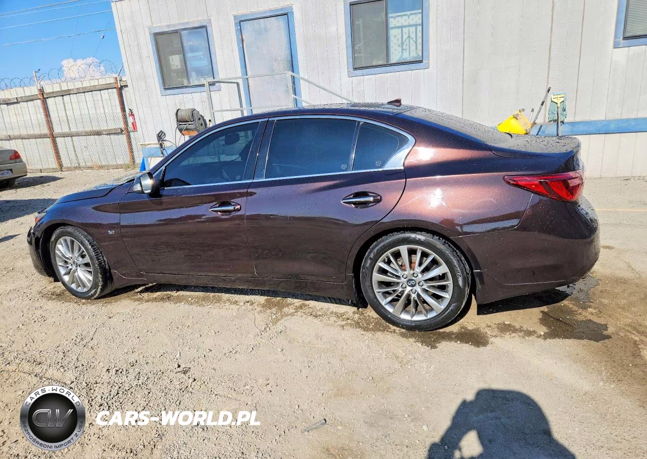 2018 Infiniti Q50 3.0T Luxe VIN:JN1EV7AP8JM361162 - 2