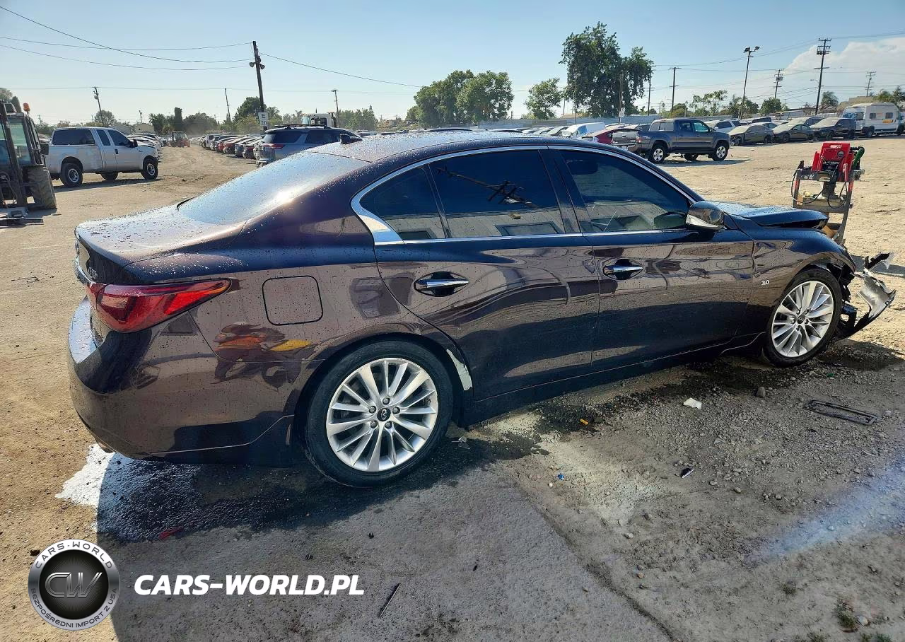 2018 Infiniti Q50 3.0T Luxe VIN:JN1EV7AP8JM361162 - 3