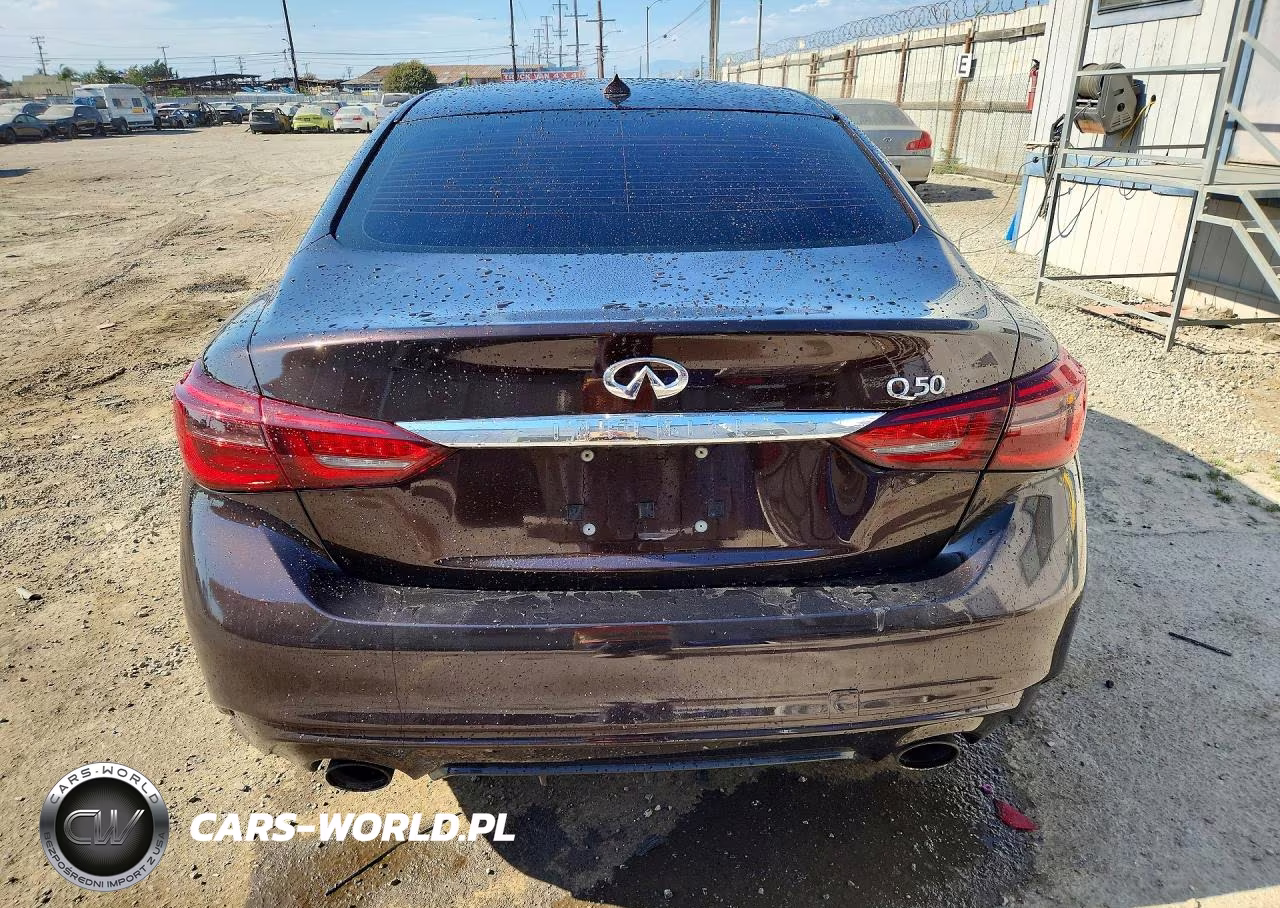 2018 Infiniti Q50 3.0T Luxe VIN:JN1EV7AP8JM361162 - 6