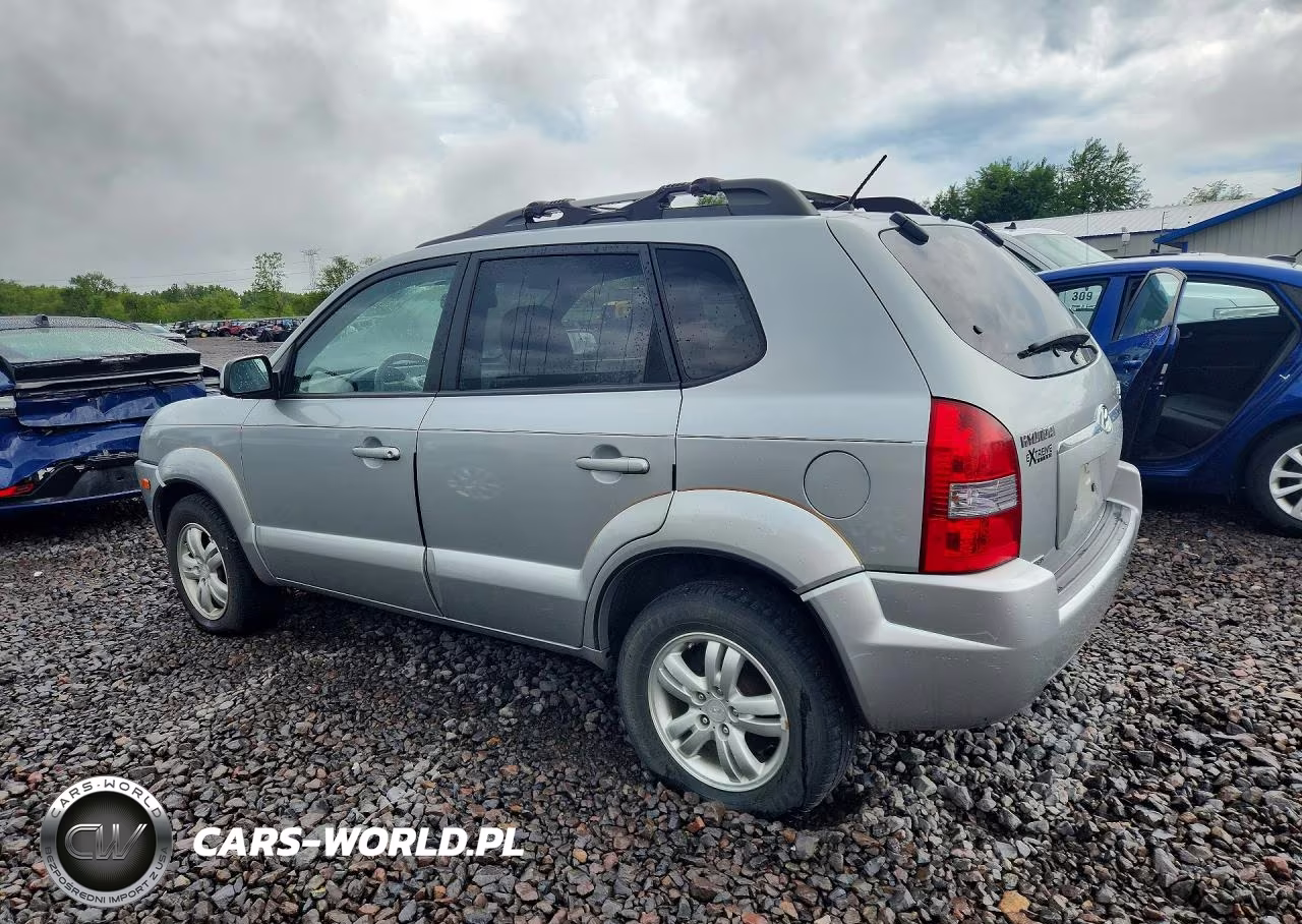 2007 Hyundai Tucson VIN:KM8JN72D57U607010 - 2