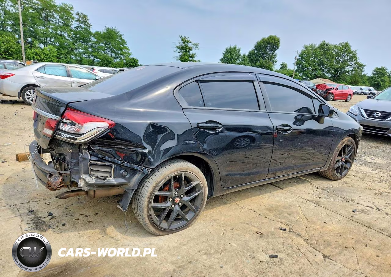 2015 Honda Civic Lx VIN:19XFB2F57FE245784 - 3