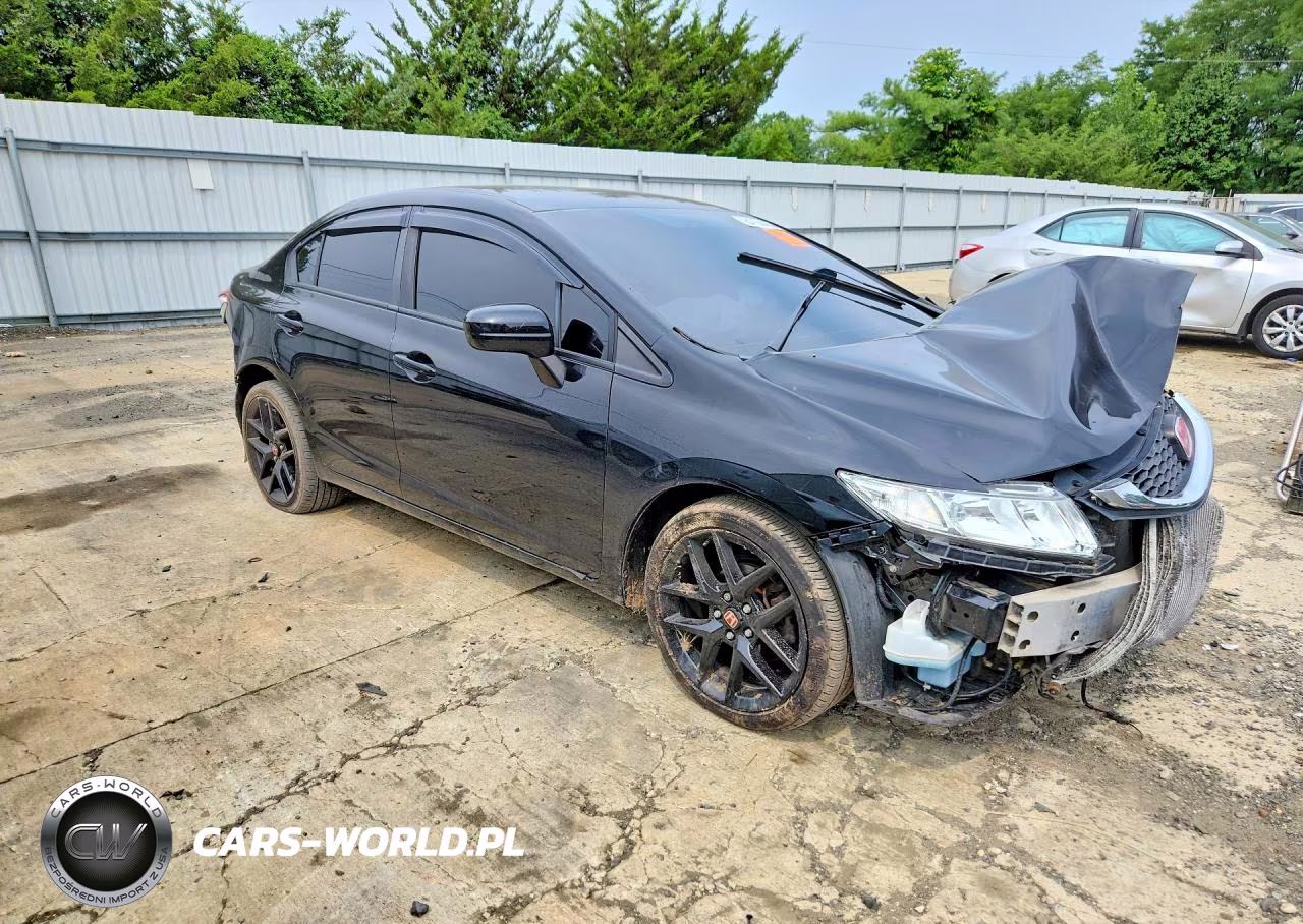 2015 Honda Civic Lx VIN:19XFB2F57FE245784 - 4