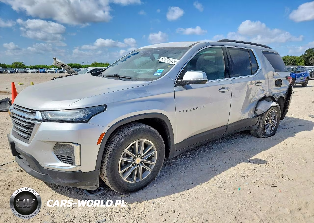 2022 Chevrolet Traverse Lt VIN:1GNERGKW3NJ130319 - 1