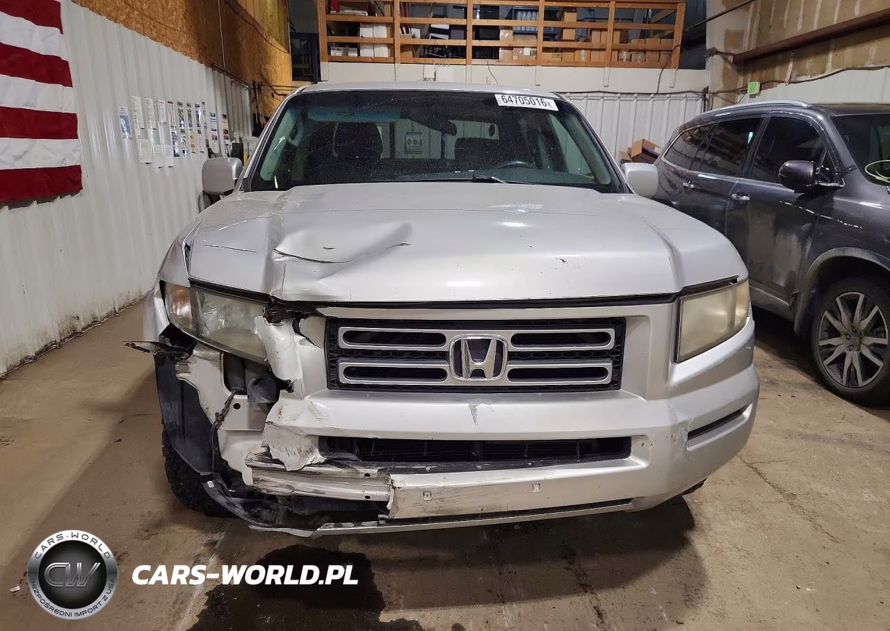 2008 Honda Ridgeline Rts VIN:2HJYK16418H521549 - 5