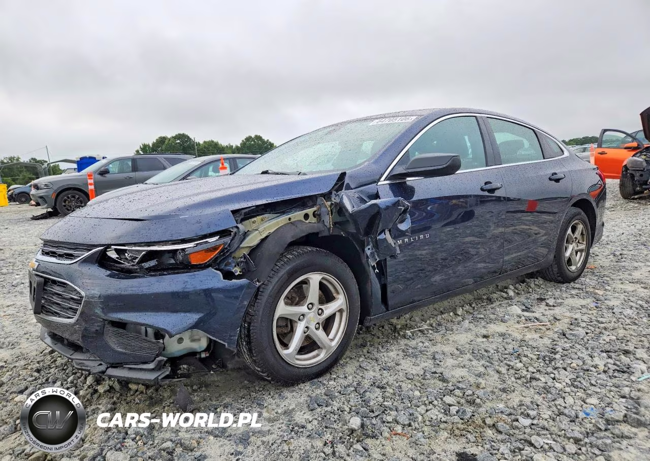 2018 Chevrolet Malibu Ls VIN:1G1ZB5ST5JF120258 - 1