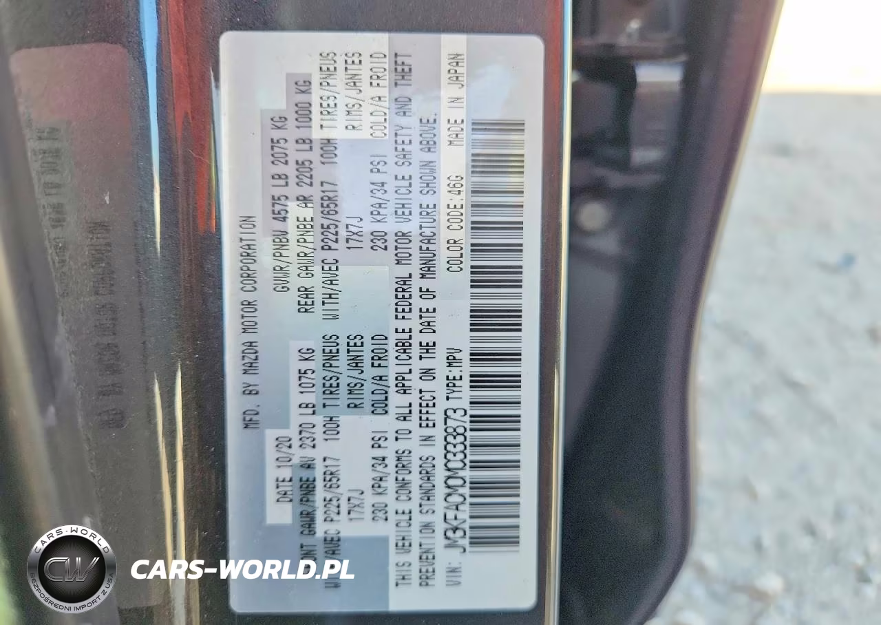 2021 Mazda Cx-5 Touring VIN:JM3KFACM0M0333873 - 13