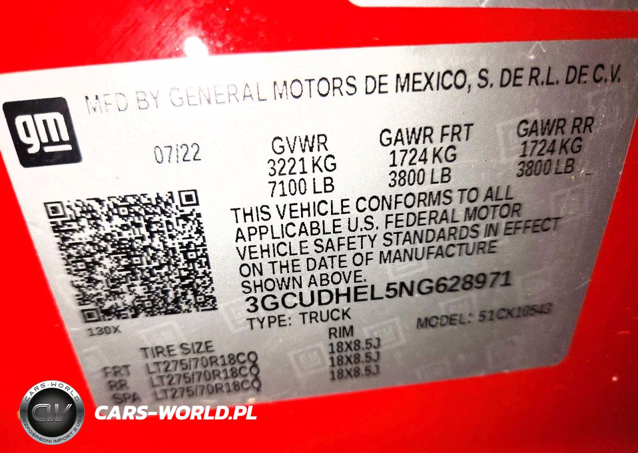 2022 Chevrolet Silverado K1500 Zr2 VIN:3GCUDHEL5NG628971 - 13