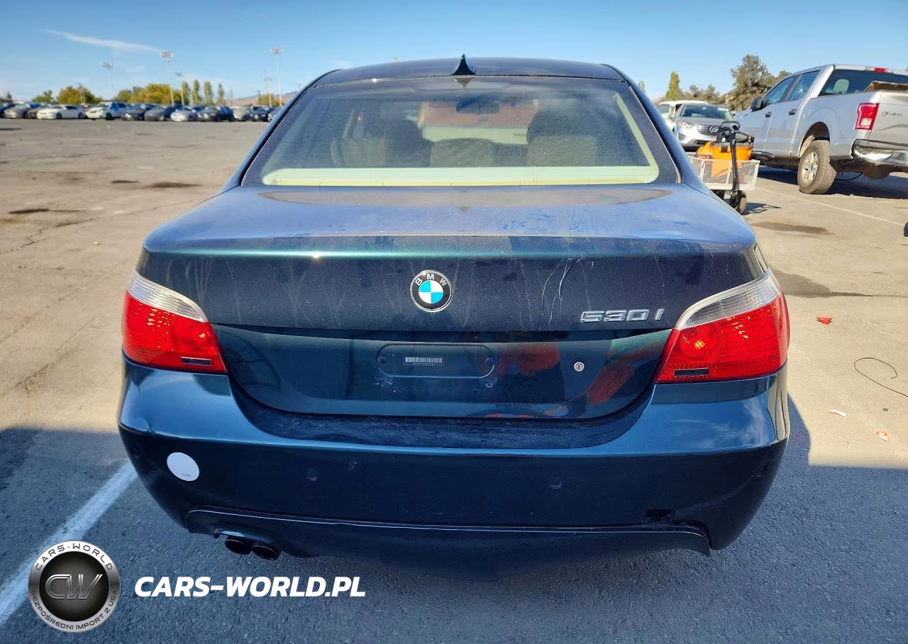 2007 BMW 530 I VIN:WBANE735X7CM45861 - 6