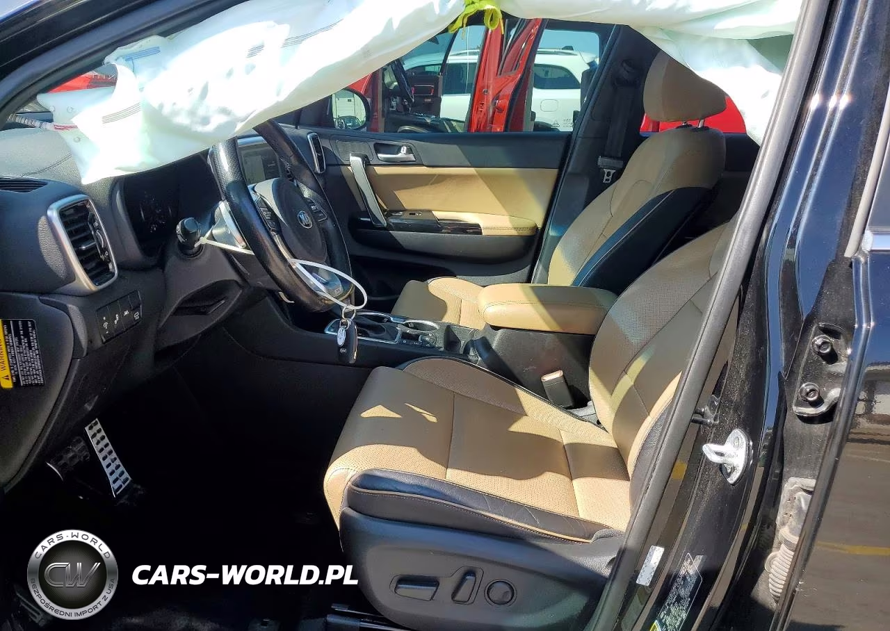 2020 Kia Sportage Sx VIN:KNDPRCA61L7772074 - 7