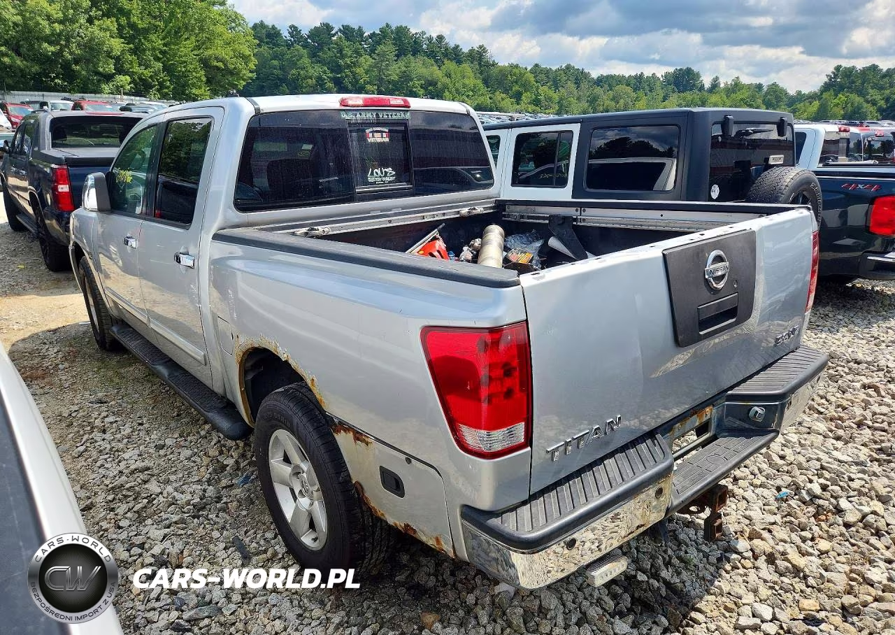 2004 Nissan Titan Xe VIN:1N6AA07B74N544624 - 2