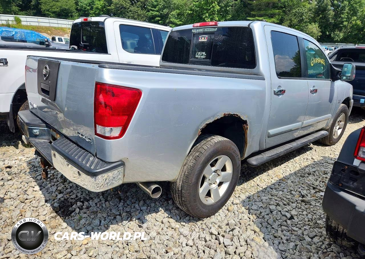 2004 Nissan Titan Xe VIN:1N6AA07B74N544624 - 3