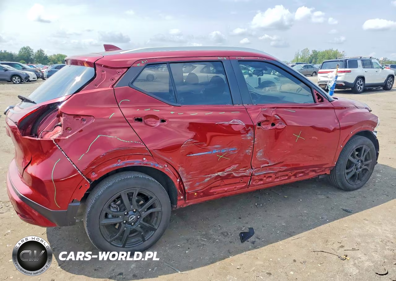 2022 Nissan Kicks Sv VIN:3N1CP5CVXNL479540 - 3