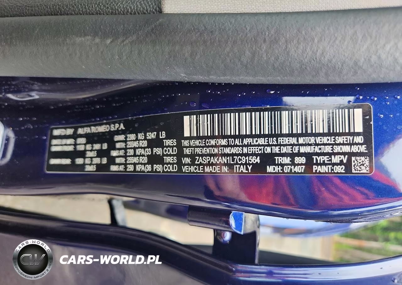 2020 Alfa Romeo Stelvio VIN:ZASPAKAN1L7C91564 - 13