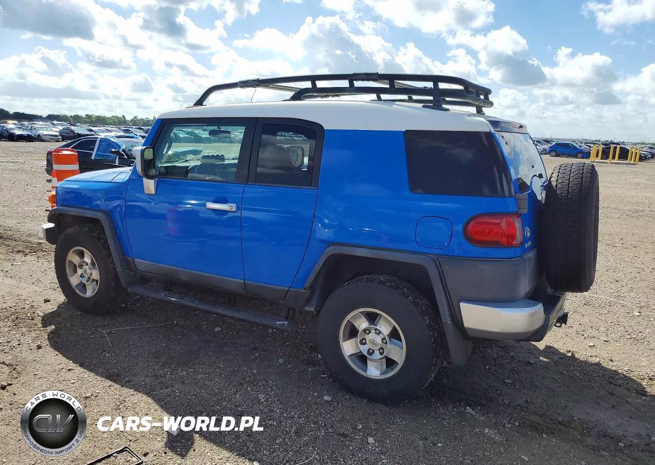 2008 Toyota Fj Cruiser Base VIN:JTEBU11F480105136 - 2