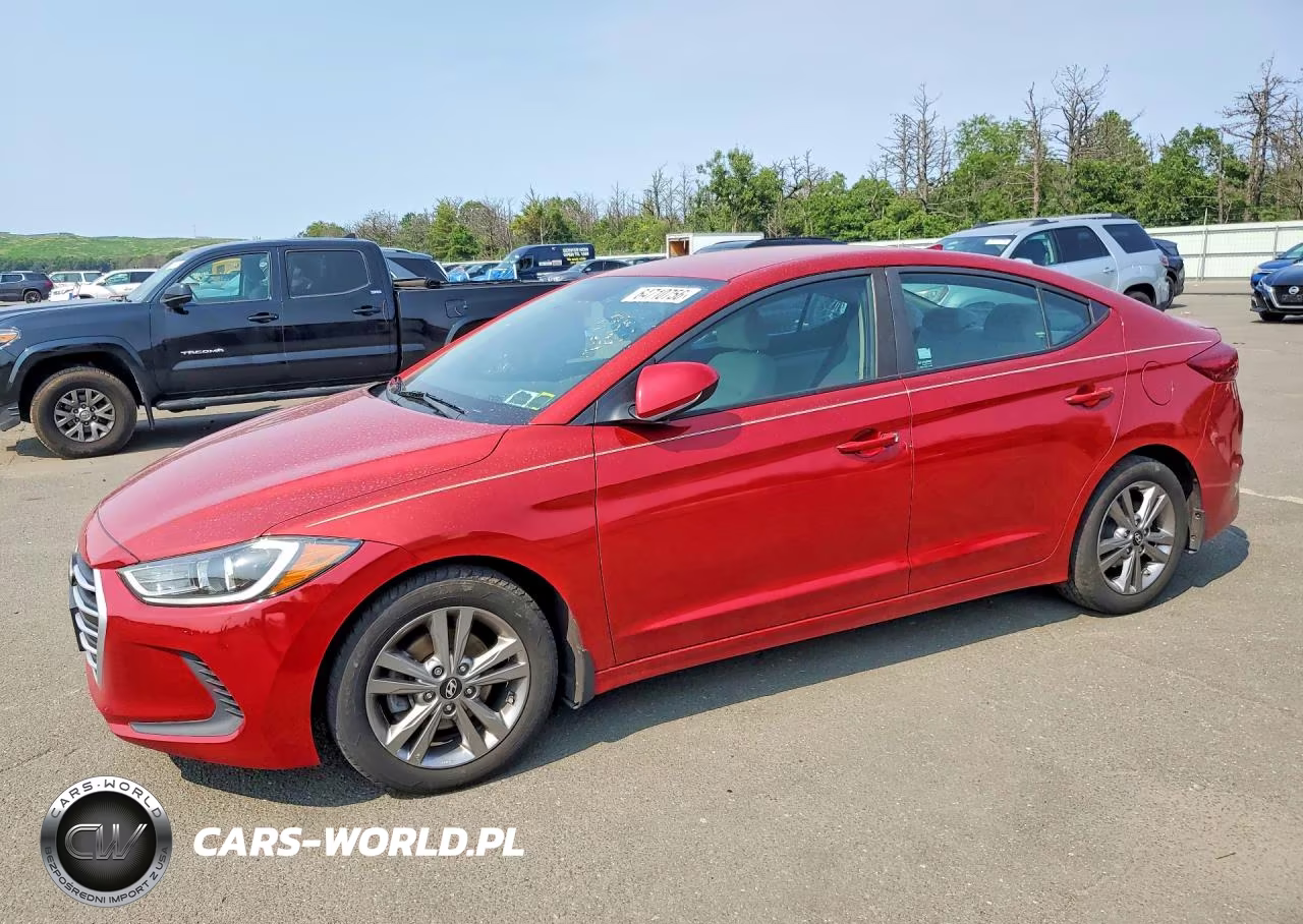 2018 Hyundai Elantra Sel VIN:KMHD84LF6JU677528 - 1