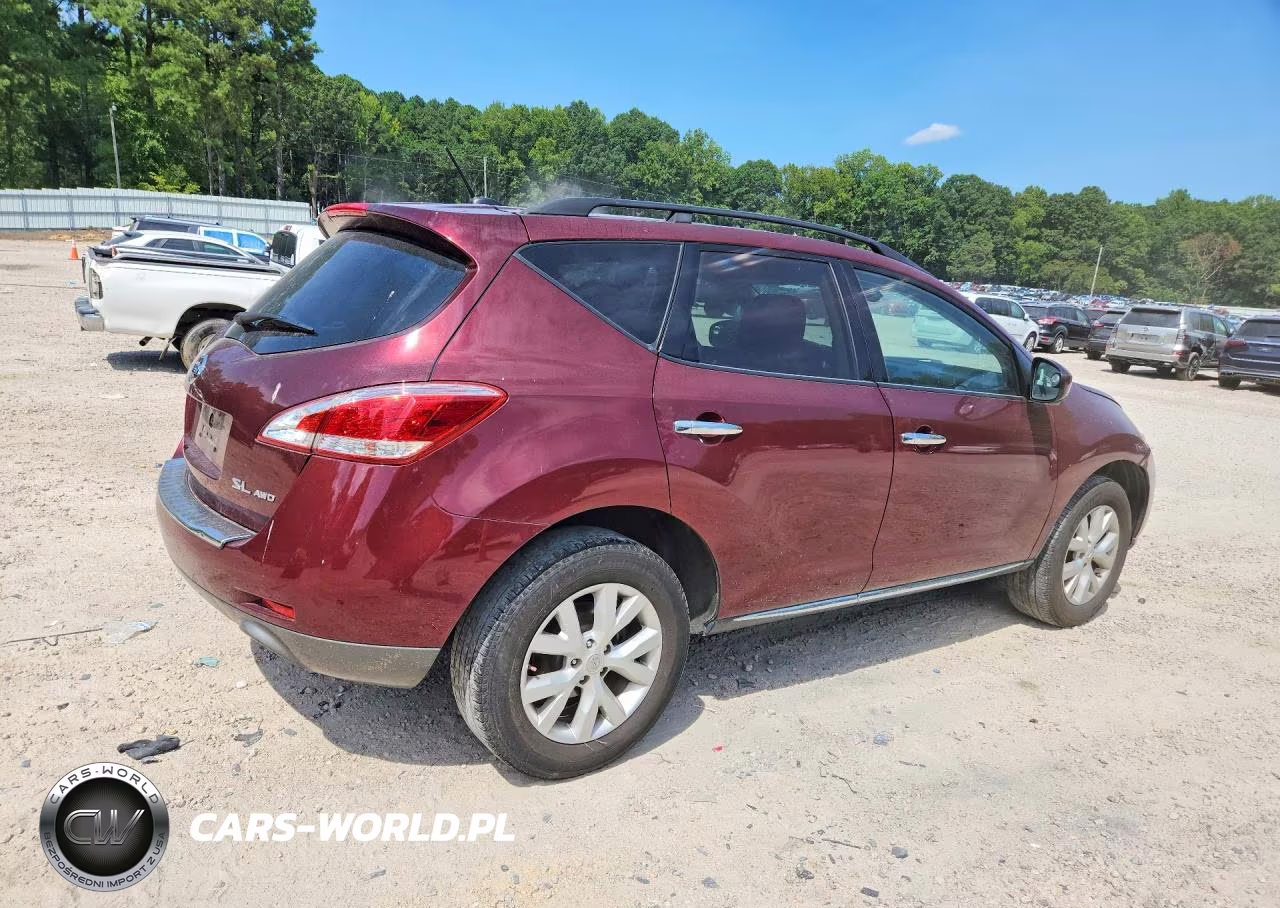 2011 Nissan Murano S VIN:JN8AZ1MWXBW179795 - 3