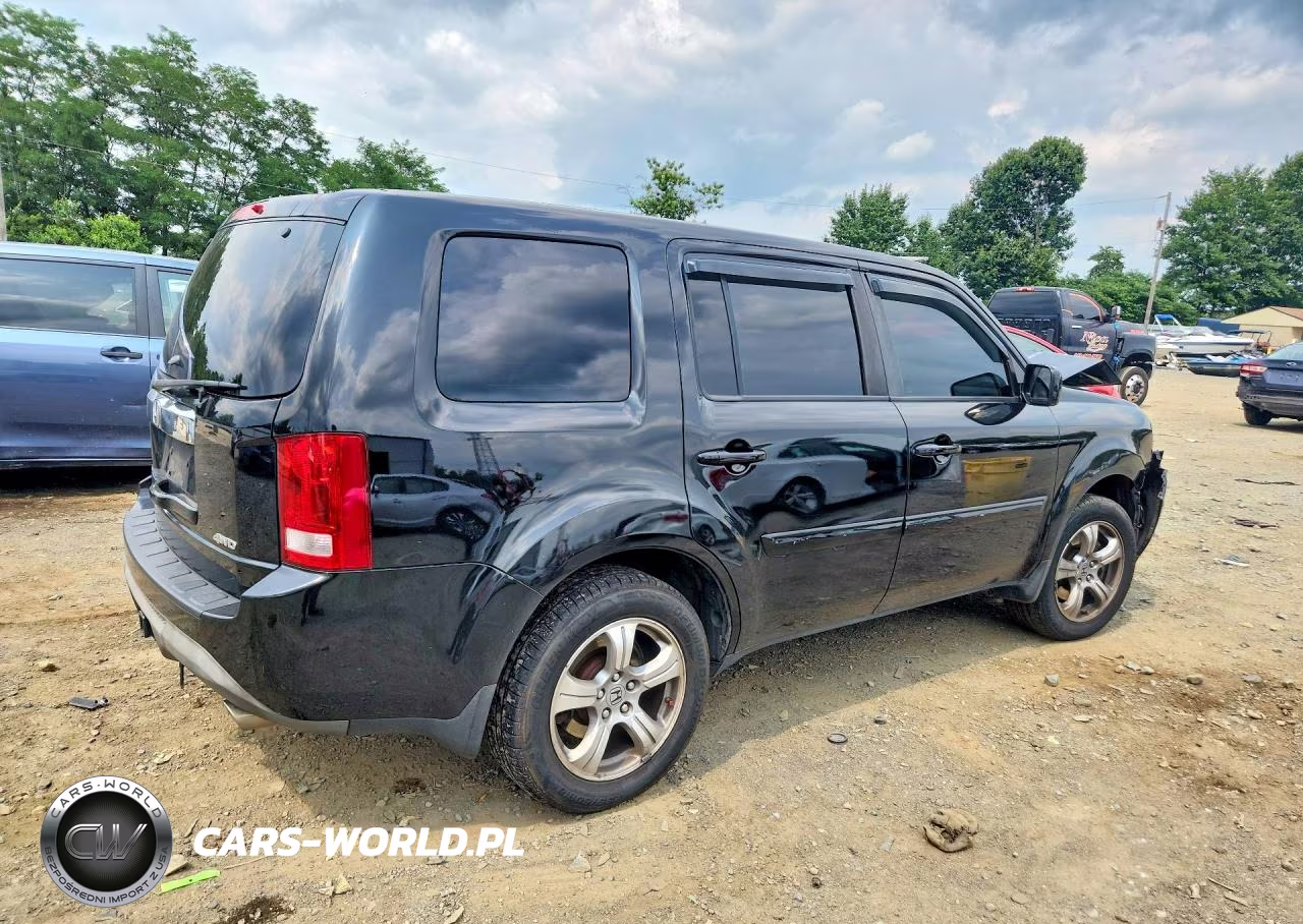 2015 Honda Pilot Exl VIN:5FNYF4H50FB021756 - 3