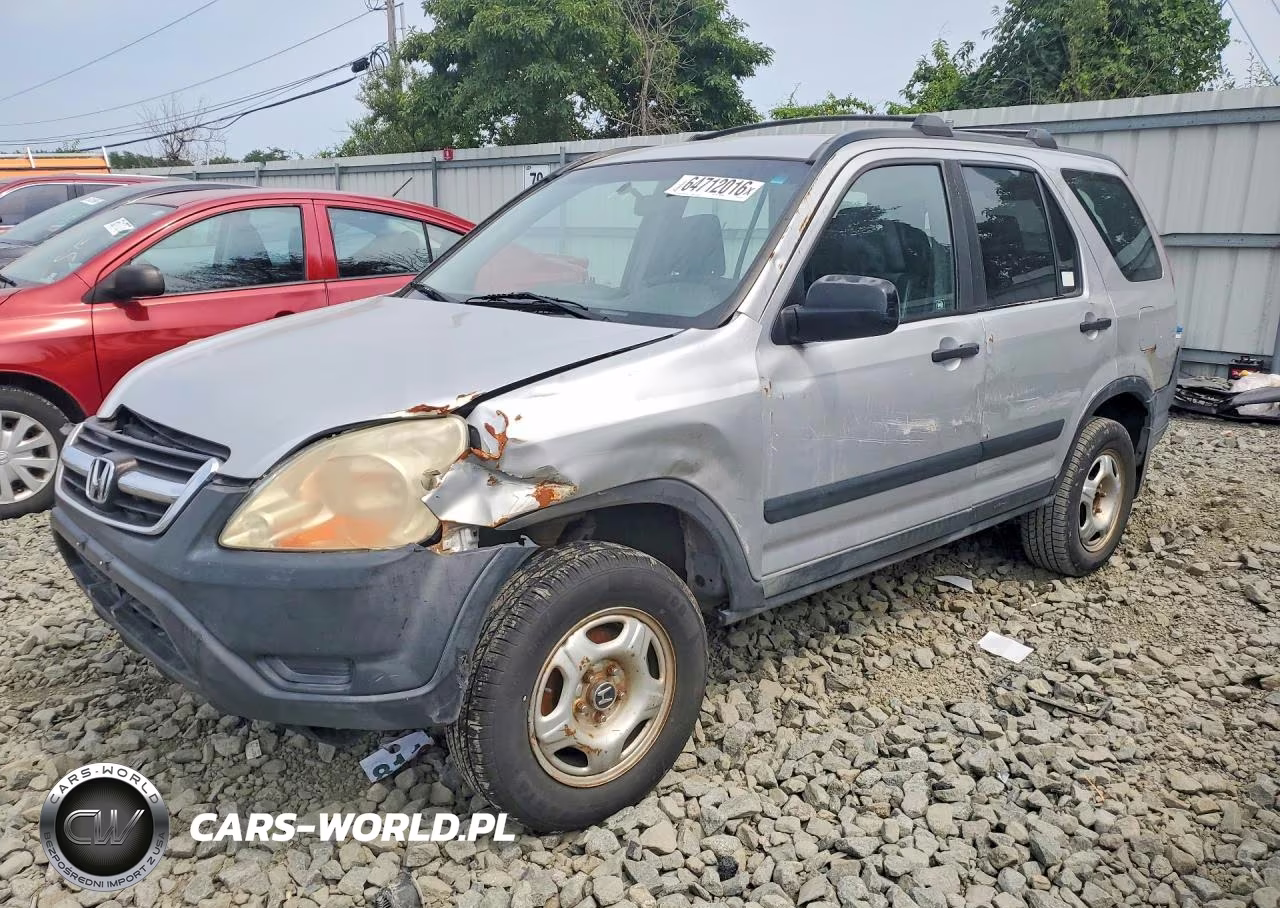 2002 Honda Cr-V Lx VIN:JHLRD78402C057220 - 1