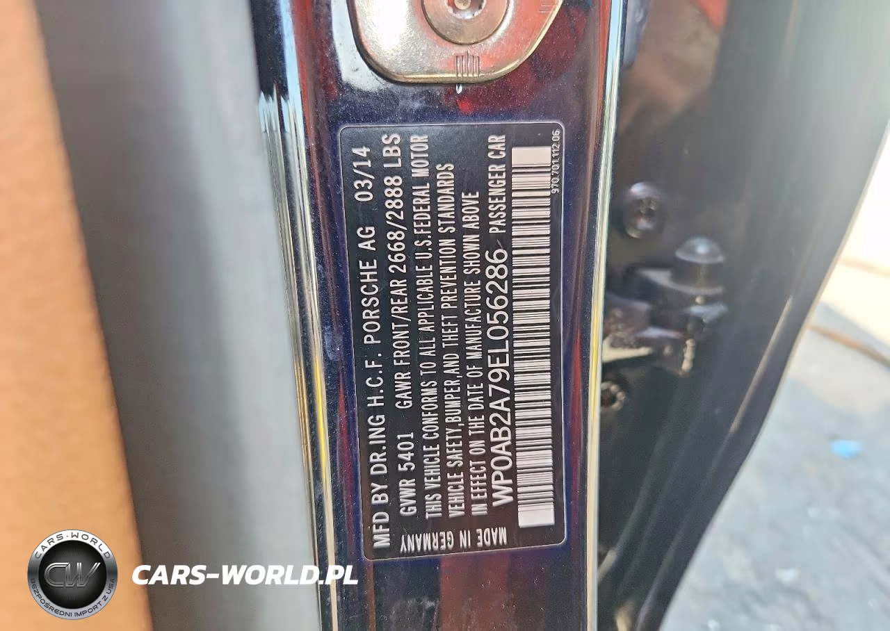 2014 Porsche Panamera 4S VIN:WP0AB2A79EL056286 - 12
