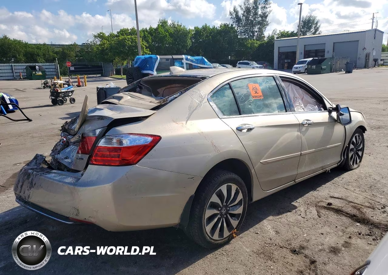 2014 Honda Accord Hybrid Exl VIN:1HGCR6F51EA009219 - 3