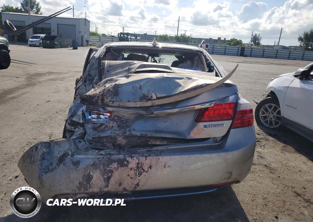 2014 Honda Accord Hybrid Exl VIN:1HGCR6F51EA009219 - 6