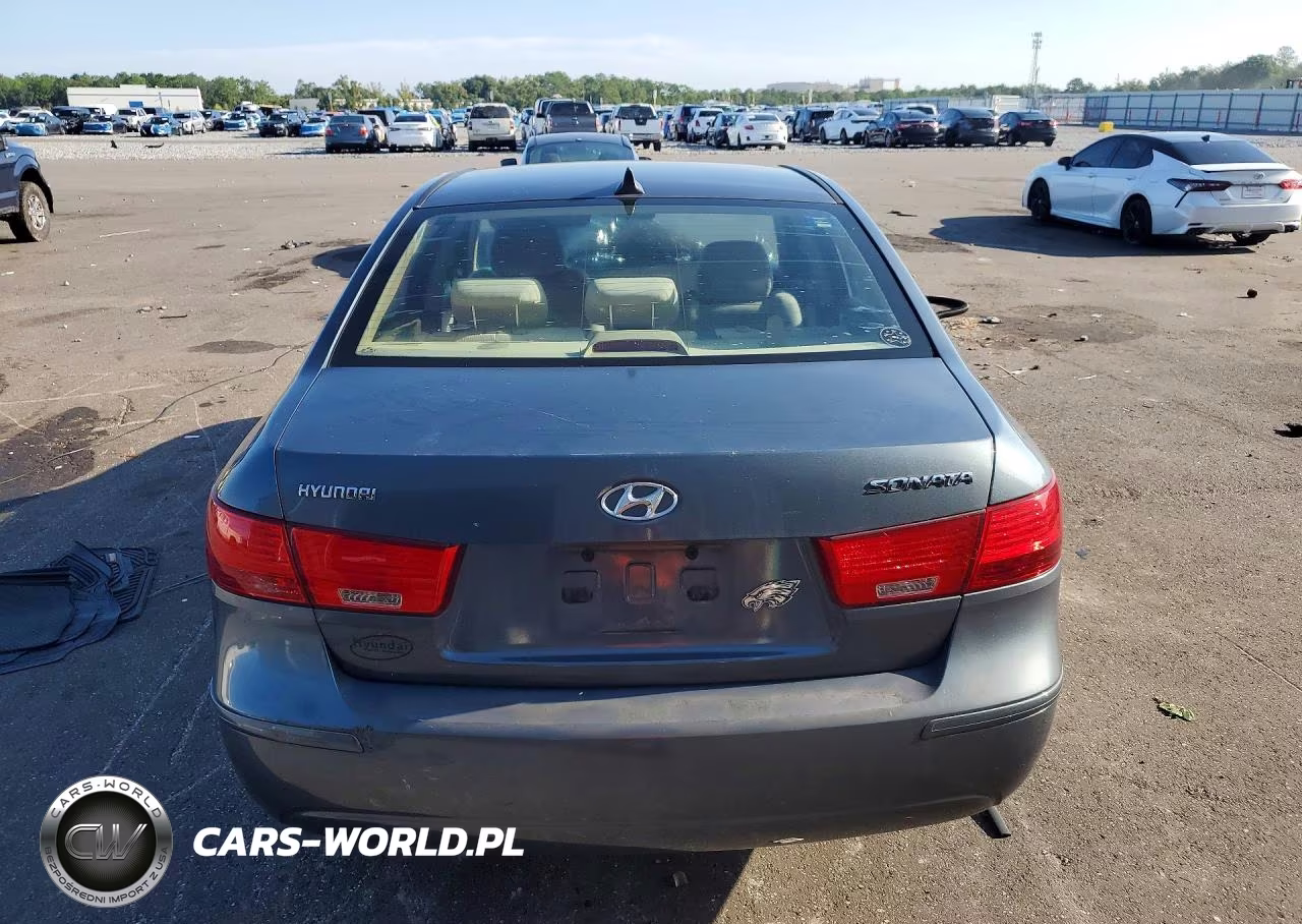 2009 Hyundai Sonata Gls VIN:5NPET46C99H411242 - 6