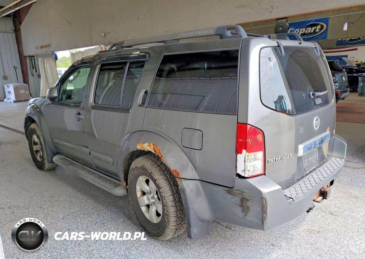 2005 Nissan Pathfinder Xe VIN:5N1AR18W35C780845 - 2