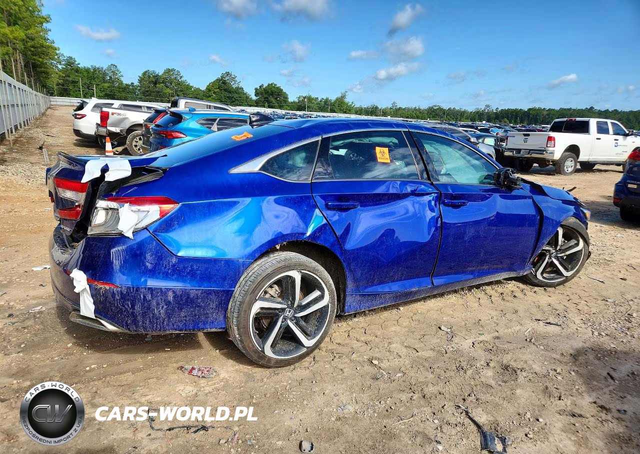 2022 Honda Accord Sport VIN:1HGCV1F33NA090687 - 3