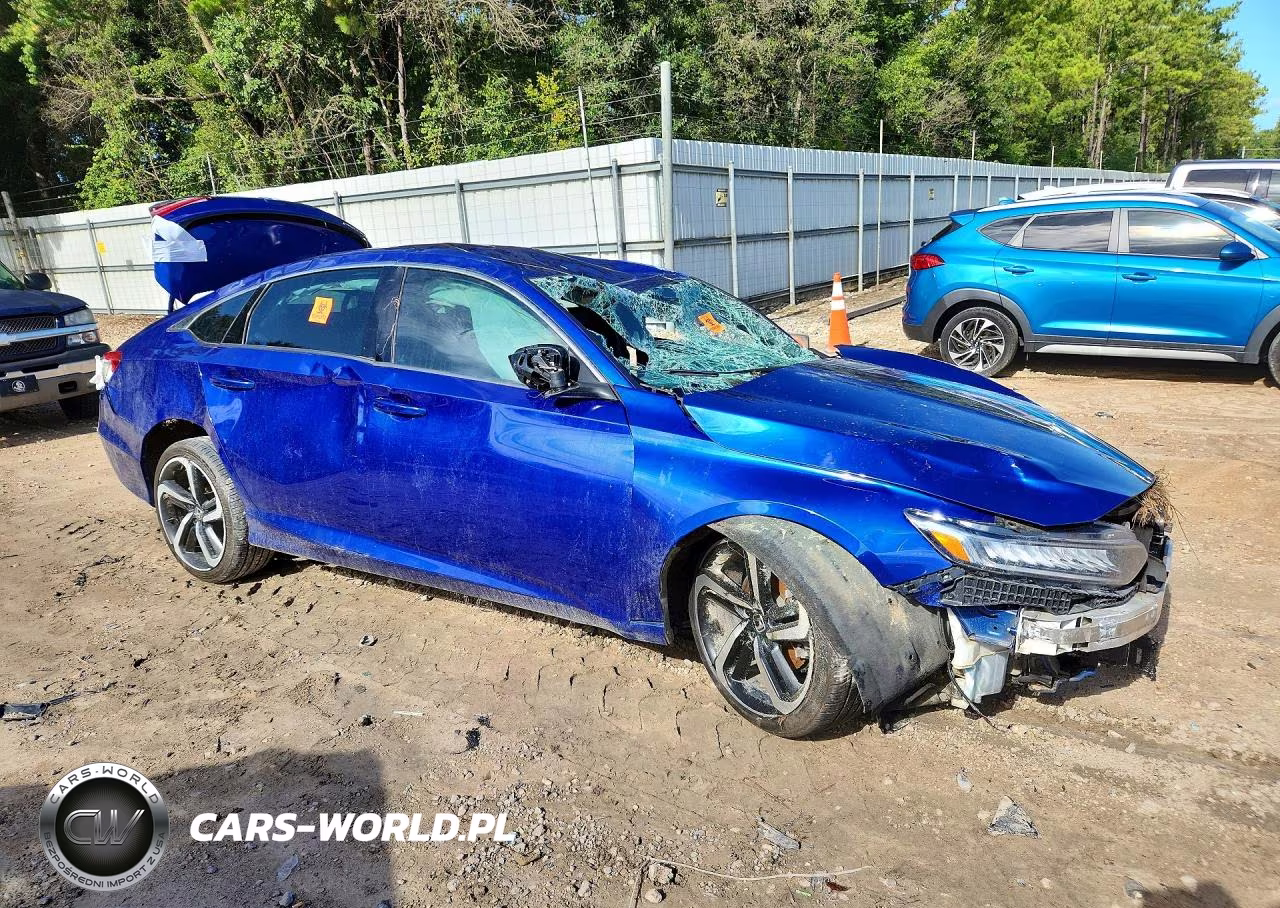 2022 Honda Accord Sport VIN:1HGCV1F33NA090687 - 4