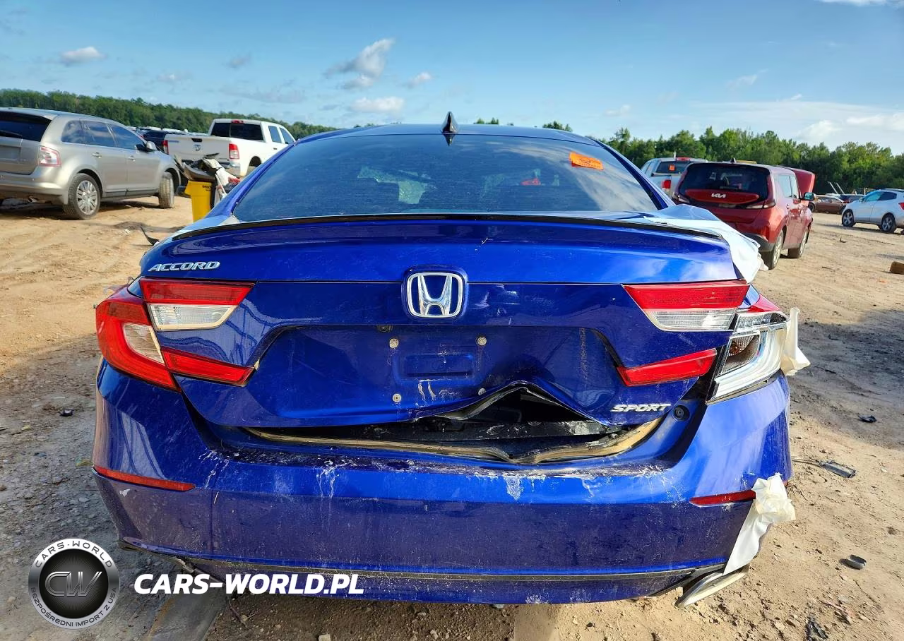 2022 Honda Accord Sport VIN:1HGCV1F33NA090687 - 6
