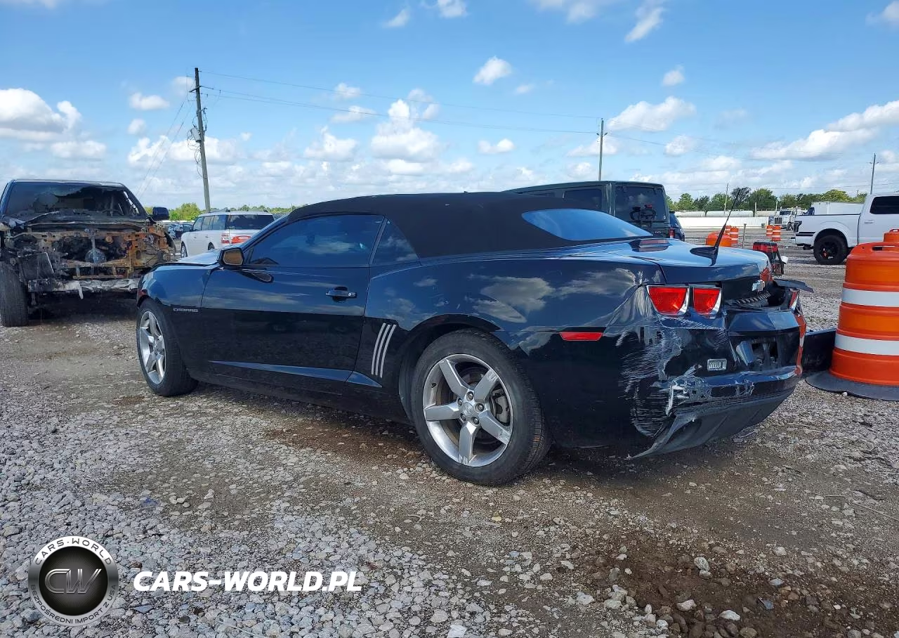 2011 Chevrolet Camaro Lt VIN:2G1FC3DD3B9184898 - 2