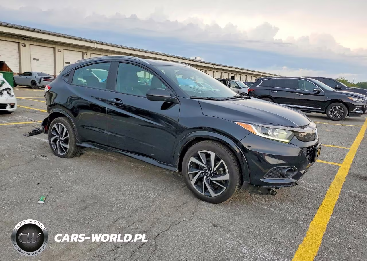 2020 Honda Hr-V Sport VIN:3CZRU6H11LM703470 - 4