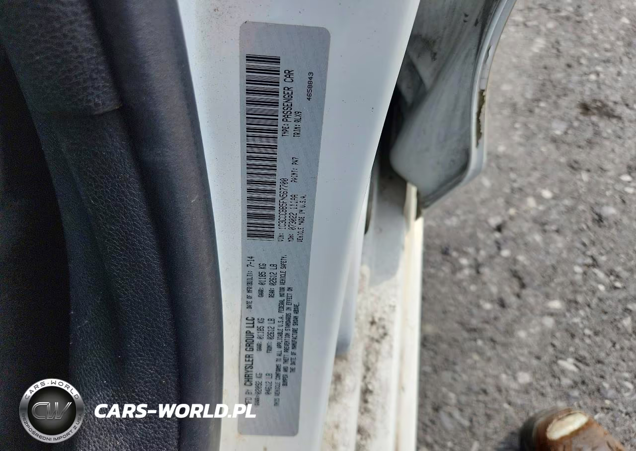 2015 Chrysler 200 S VIN:1C3CCCBB5FN567700 - 12