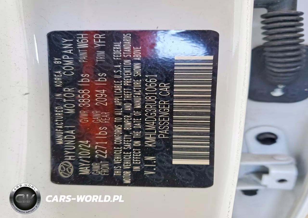2024 Hyundai Elantra Sel VIN:KMHLM4DG3RU810661 - 12