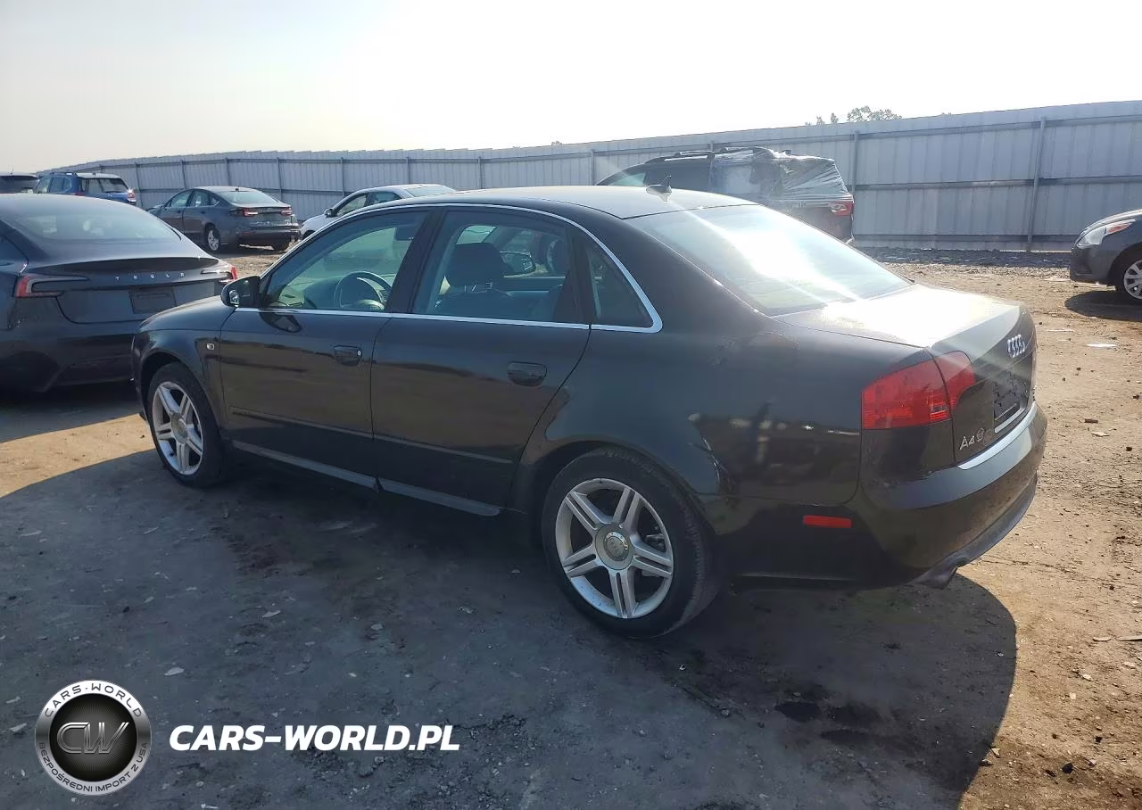 2008 Audi A4 2.0T Quattro VIN:WAUDF78E78A064239 - 2