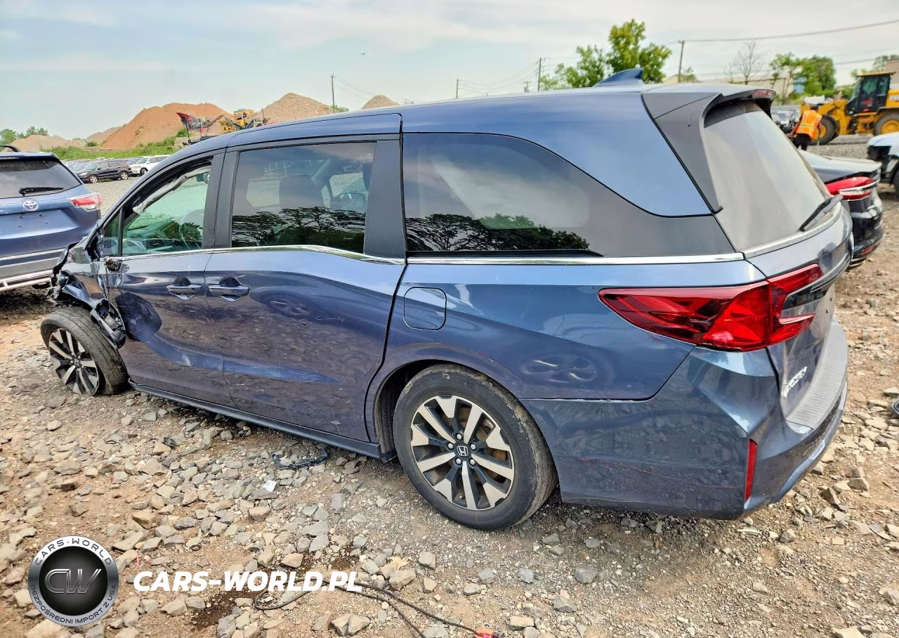2025 Honda Odyssey Exl VIN:5FNRL6H60SB008016 - 2