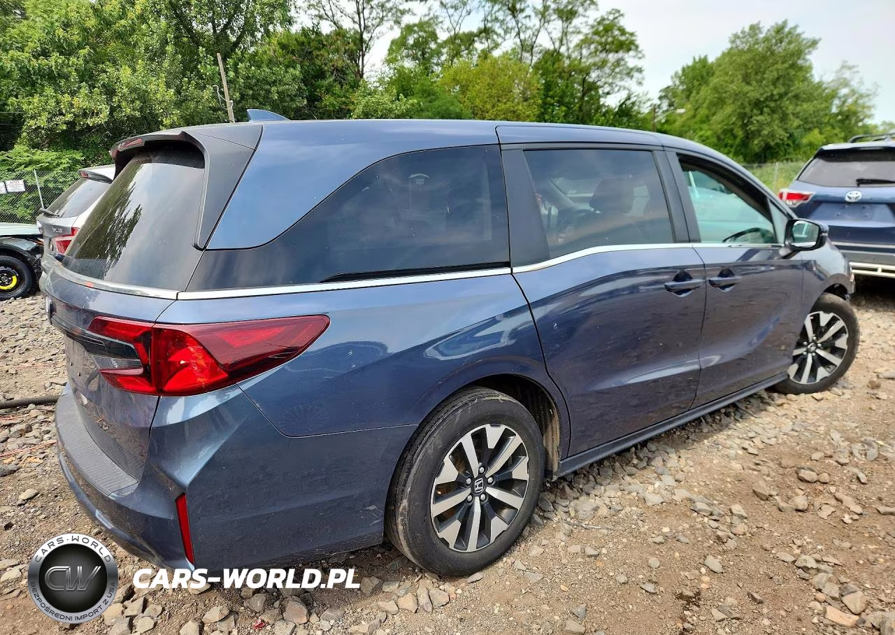 2025 Honda Odyssey Exl VIN:5FNRL6H60SB008016 - 3