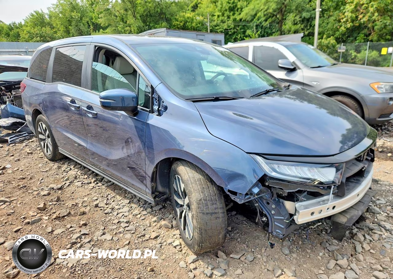2025 Honda Odyssey Exl VIN:5FNRL6H60SB008016 - 4