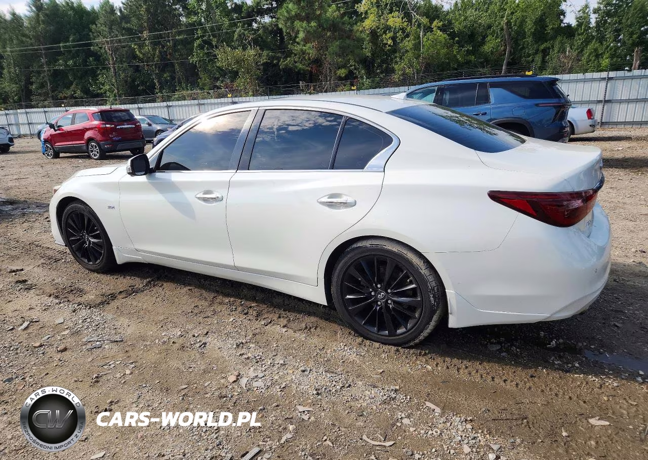2018 Infiniti Q50 3.0T Luxe VIN:JN1EV7AR8JM430126 - 2