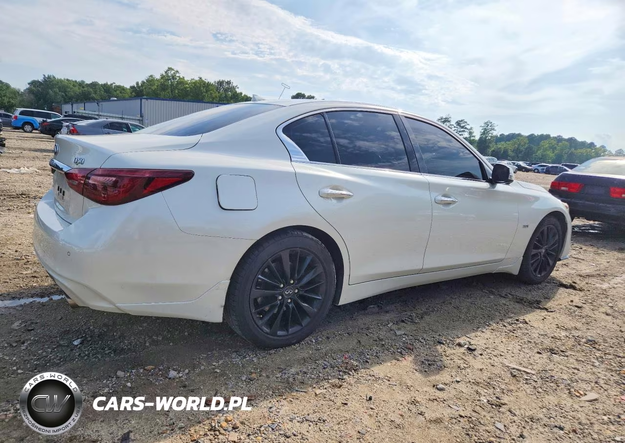 2018 Infiniti Q50 3.0T Luxe VIN:JN1EV7AR8JM430126 - 3