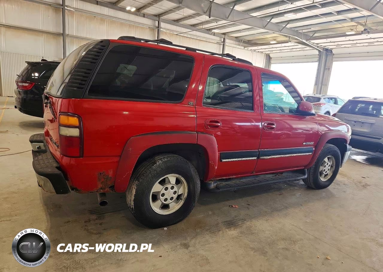 2001 Chevrolet Tahoe K1500 VIN:1GNEK13T61R117551 - 3