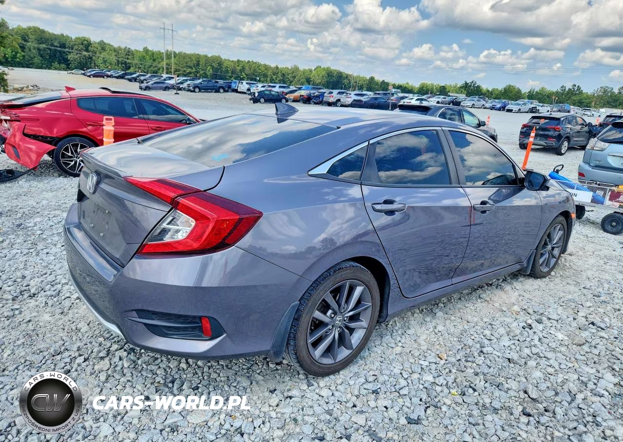 2020 Honda Civic Ex VIN:19XFC1F39LE022745 - 3