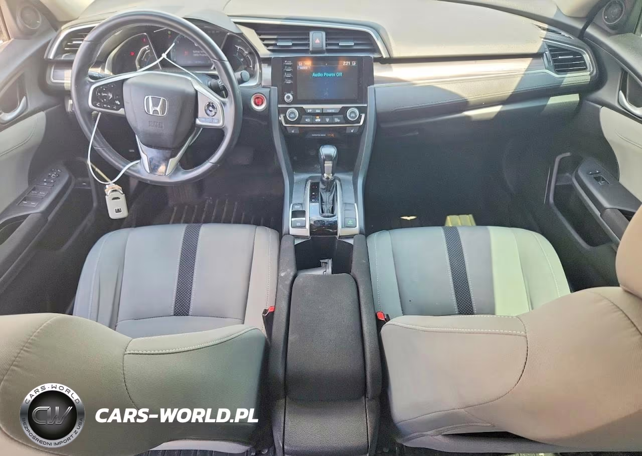 2020 Honda Civic Ex VIN:19XFC1F39LE022745 - 8